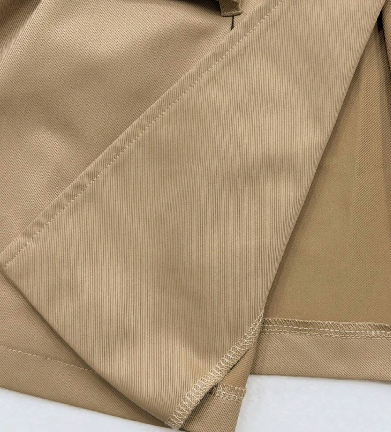 "The Timeless" Short Sand Beige Trench Coat