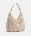 Le sac à bandoulière Signature en fausse fourrure moelleuse